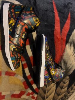 Concept Nike SB stain glass