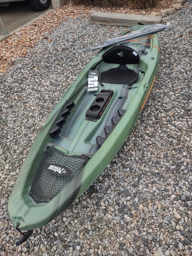 Brand New Never Used Pelican Motion 100x Angler 10 Ft Kayak With Paddle Price Firm