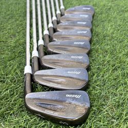 Mizuno MP-62 iron set 3-9,PW Dynamic Gold True Temper Steel Shaft S-Flex