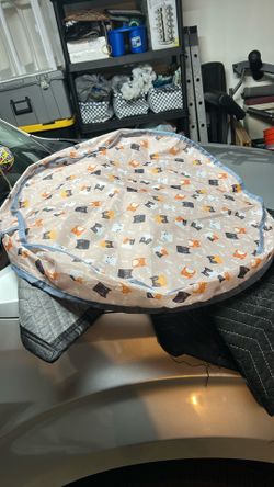 Round Plastic Play Mat for Cats/ Kittens - New