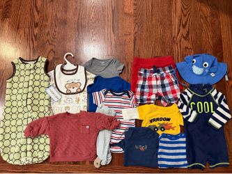 Baby Boy Size 3-6 Month Clothing Lot