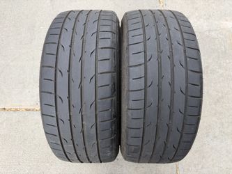 2 Dunlop Tires 225/45/17