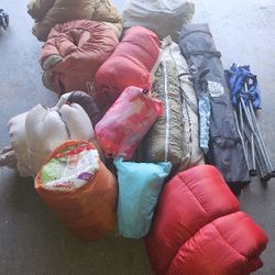 Lot Of Camping Gear