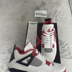 Jordan 4 Fire Red 
