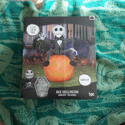 Nightmare  Before Christmas Inflatable Lights Up