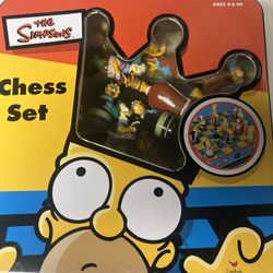 1998 Simpsons Chess Set