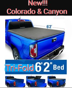 Colorado & Canyon Soft Tri-Fold Bed Cover 