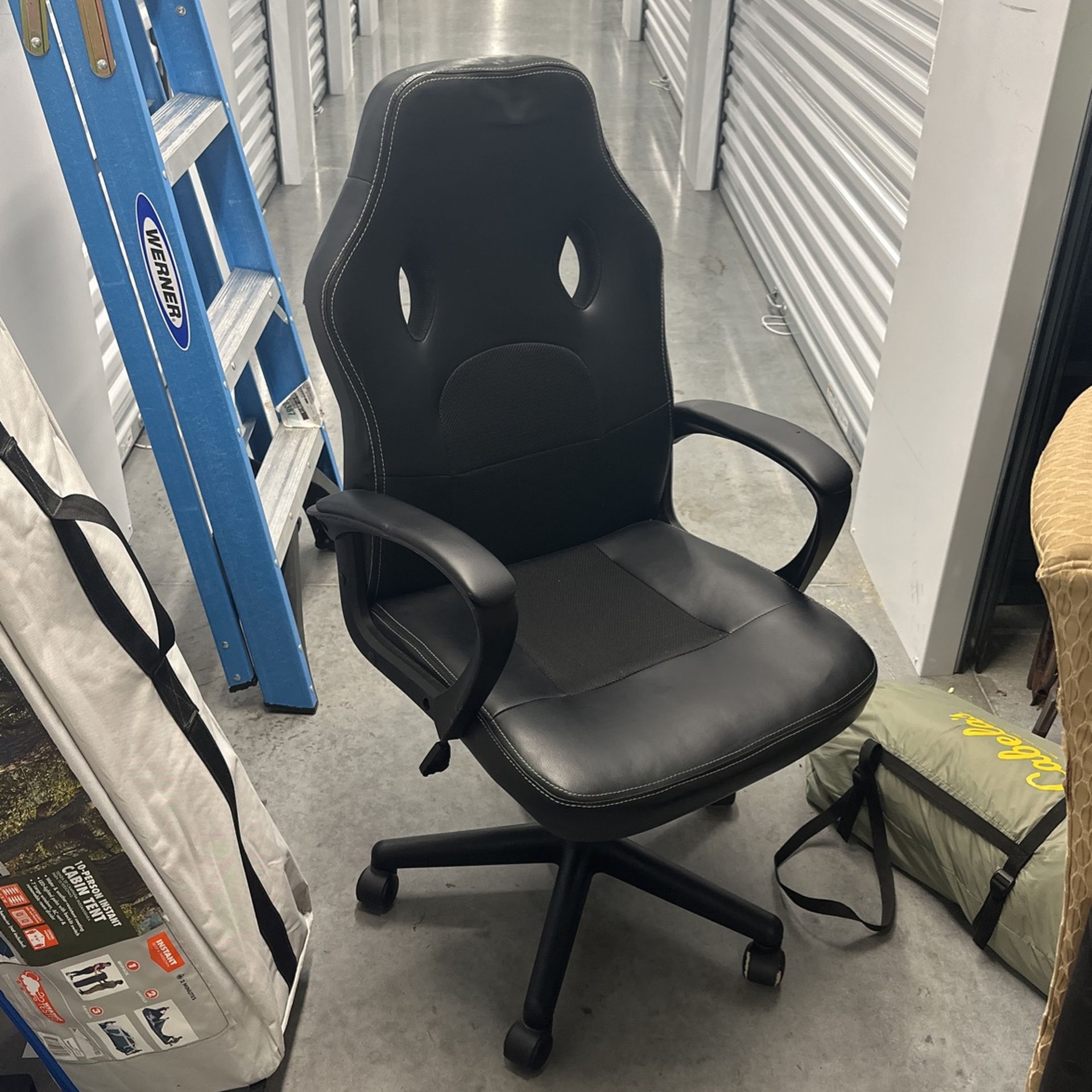 Office Chair black Leather