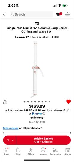 Single Pass Curl 0.75’’ Ceramic Long Barrel 