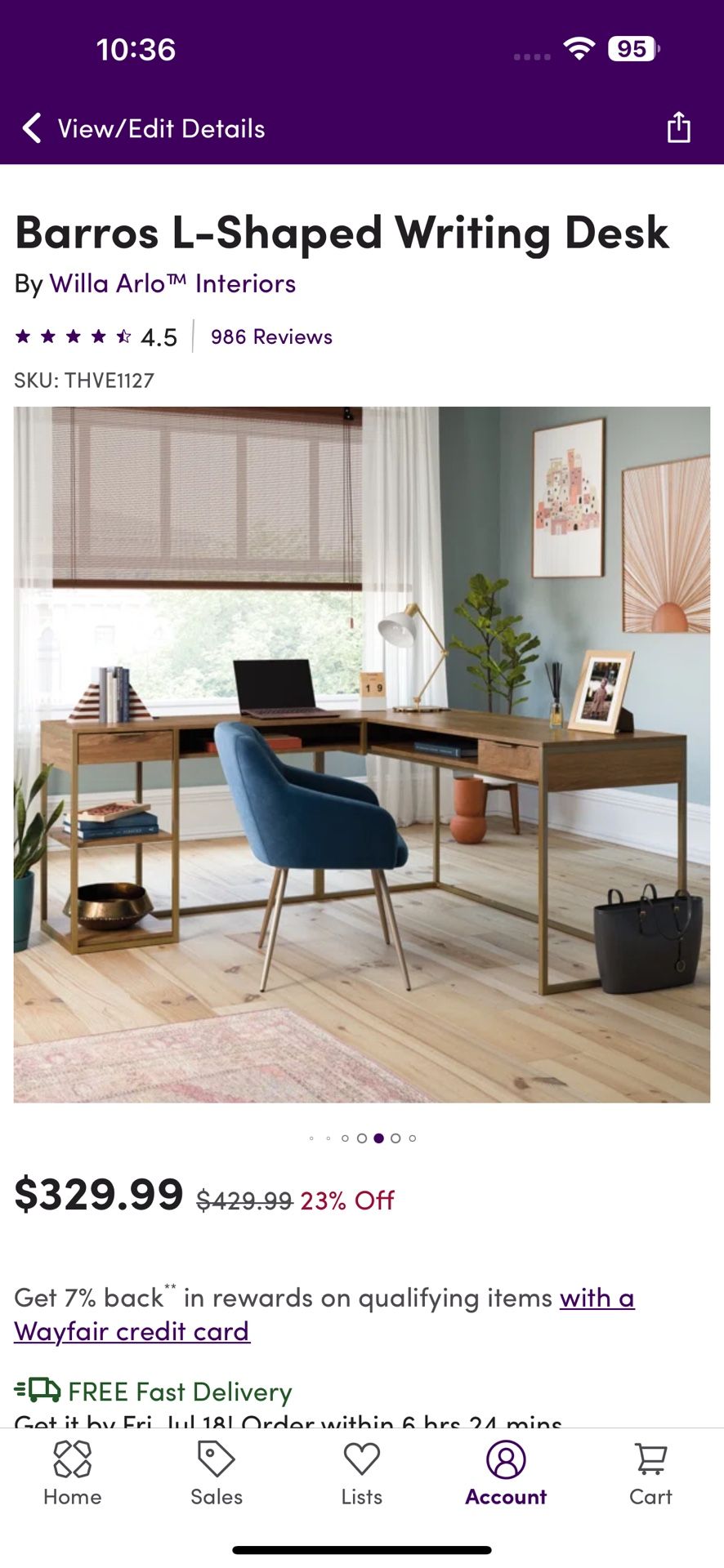 Desk & File Cabinet  Office Furniture 