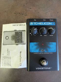 TC-Helicon C1 VoiceTone Correction Pedal