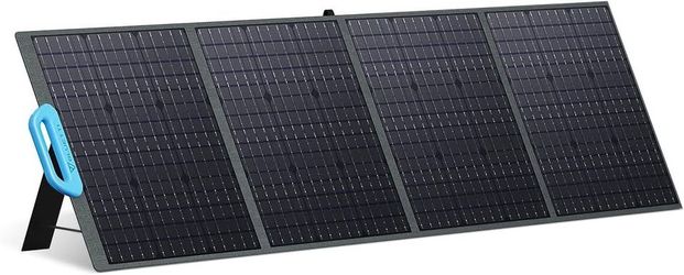 BLUETTI 200W Solar Panel for Solar Generator 200, Foldable with Adjustable Kickstands - camping