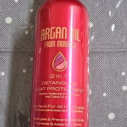 Argan Oil From Morocco 2 In 1 Detangler Heat Protectant 8.45 Oz