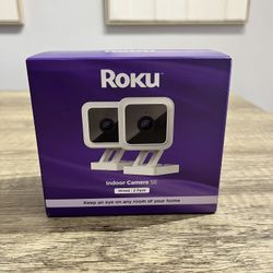 Roku Indoor Camera for Home Security, 2-Pack