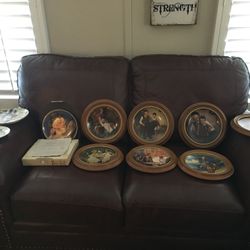 Norman Rockwell Collectable plates