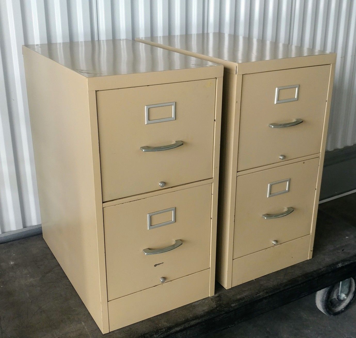 Vertical Metal Filing Cabinets