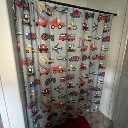 Kids Car Truck Bathroom Decor 