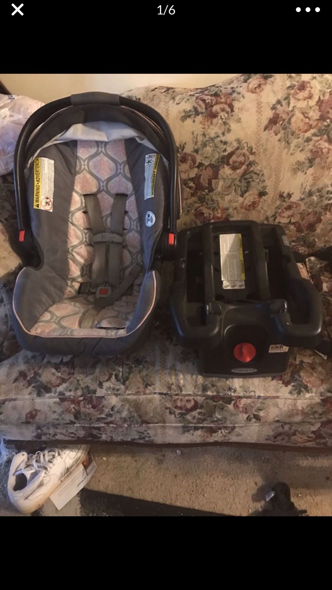 Graco snugride infant car seat