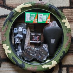 NEW Bicycle Bmx Parts Bundle 20" Black 