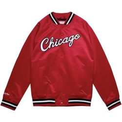 Chicago Bulls Mitchell & Ness Bomber Jacket (Multiple Sizes Available)