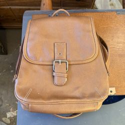 Leather Messenger Bag