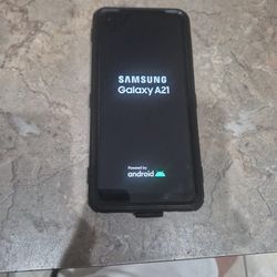 Samsung A21 Black Cover