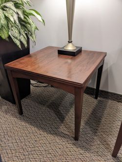 Wood Side Table 