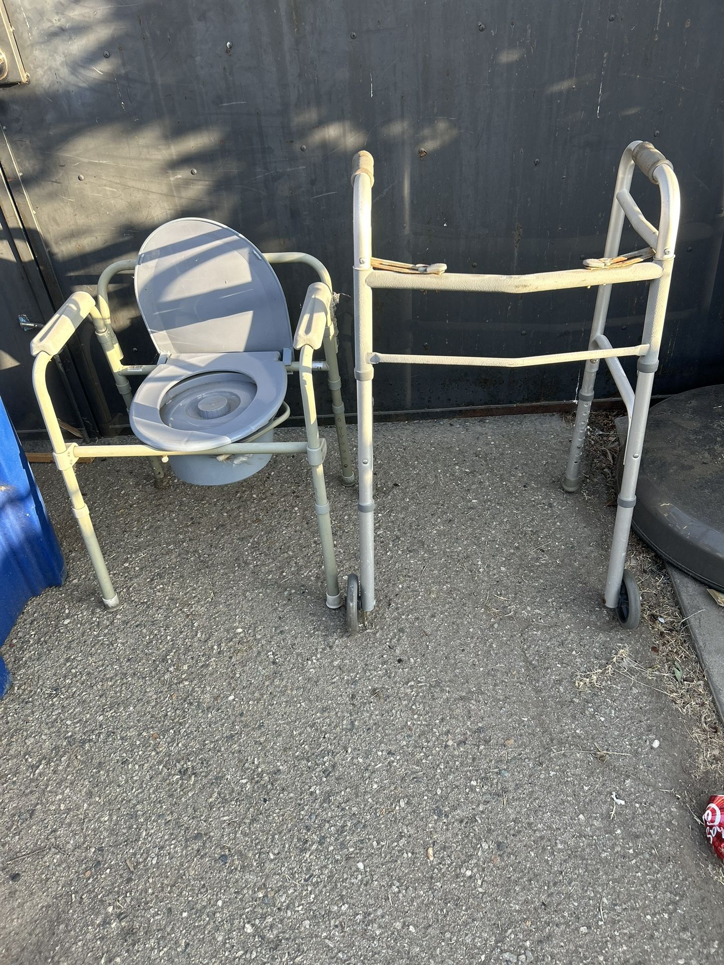 Commode and walker