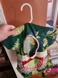 Clothes pin holder  dress