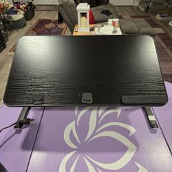 Portable, adjustable standing desk, laptop desk, lap desk, bed desk