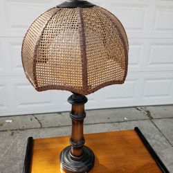 Bamboo Vintage Talk Lamp