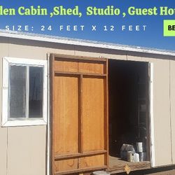 Wooden Cabin shed,  Studio, Guest House 