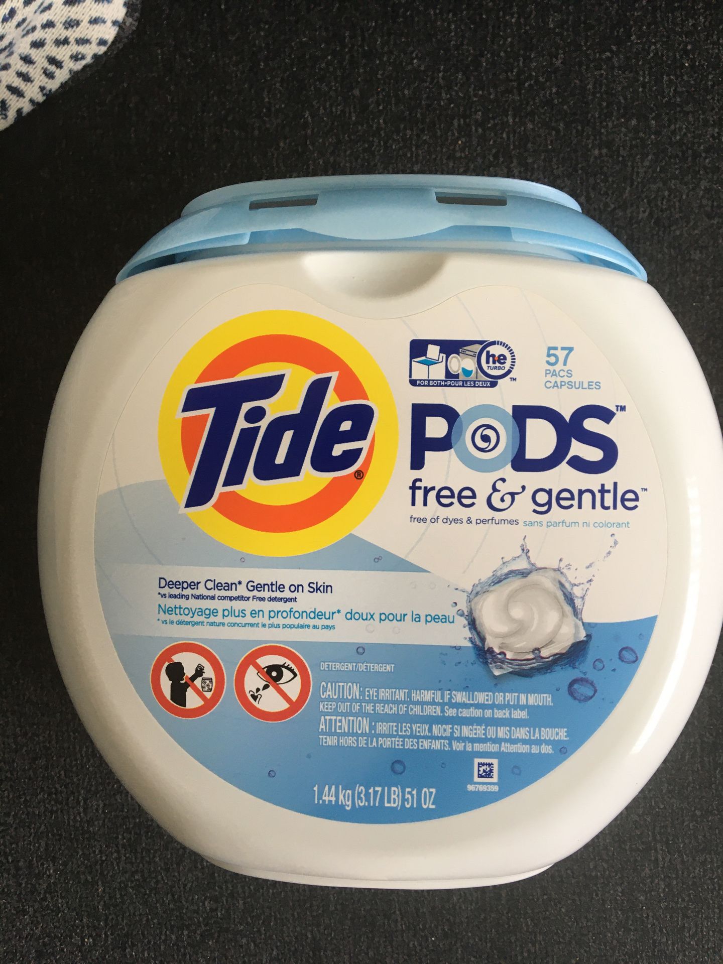 Tide Pod #57 Count after and Gentle