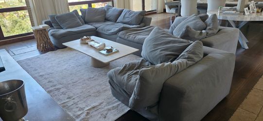 Gray cloud couch- Moving sale