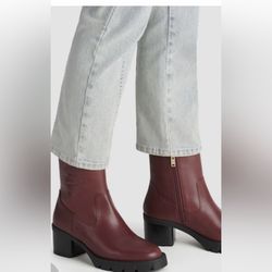 COACH Corinna Leather Bootties