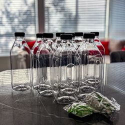 10pck Of Plastic Bottles 