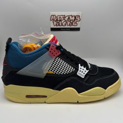 Jordan 4 Retro Union Off Noir Sz. 10.5