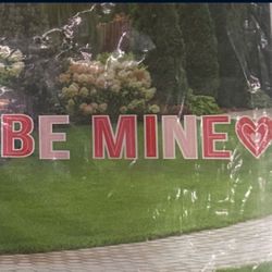 Valentine’s Day Stake Sign Be Mine (Yard Sign)