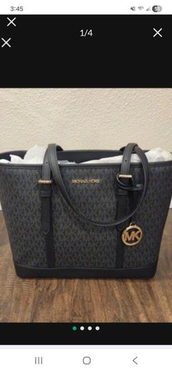 Michael Kors signature logo tote purse
