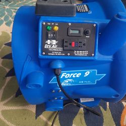 Air Dryer technology Force 9 dehumidifier