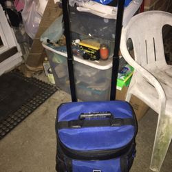 Like new rollaround backpack cooler with extension handle only $30 firm