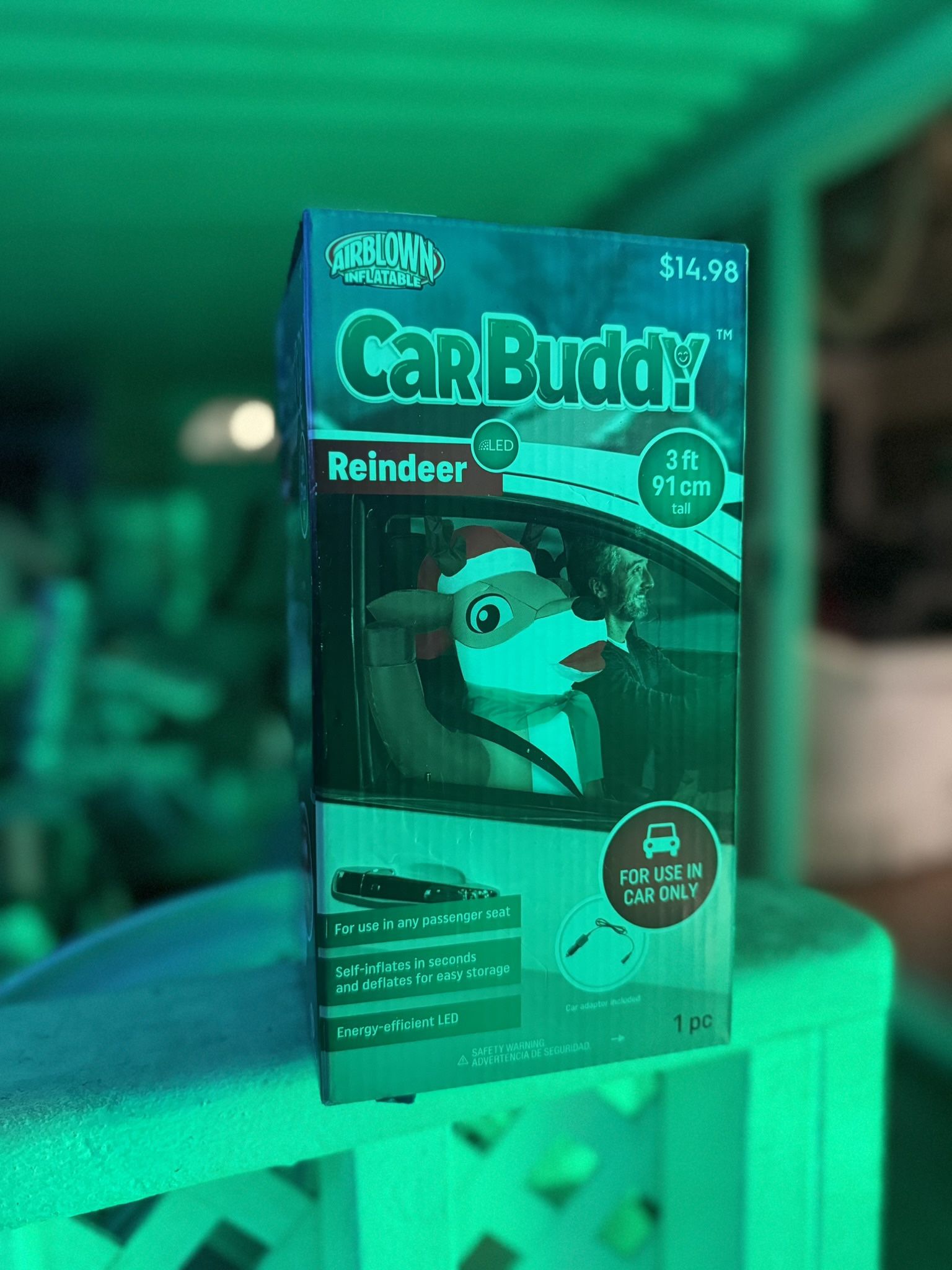 Reindeer Christmas Car Buddy