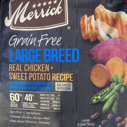 Merrick grain Free Chicken And Sweet Potato Dog Food