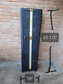 Antique Metal Cabinet