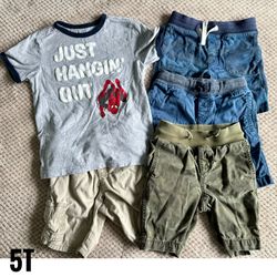Toddler T-shirt and Shorts Collection (5T)