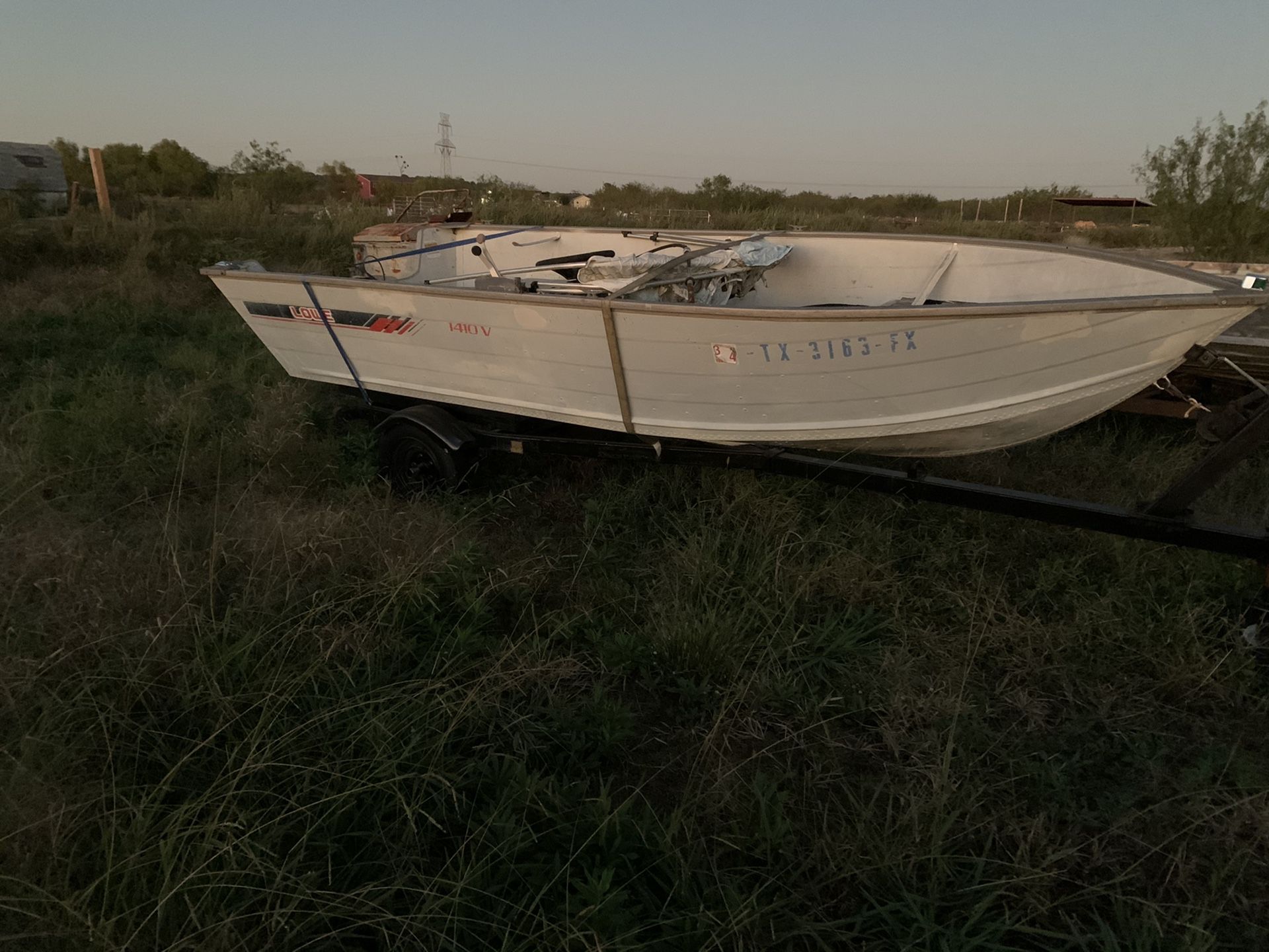 1989 Lowe 14’ Aluminum Jon Boat