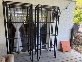 Metal shelf