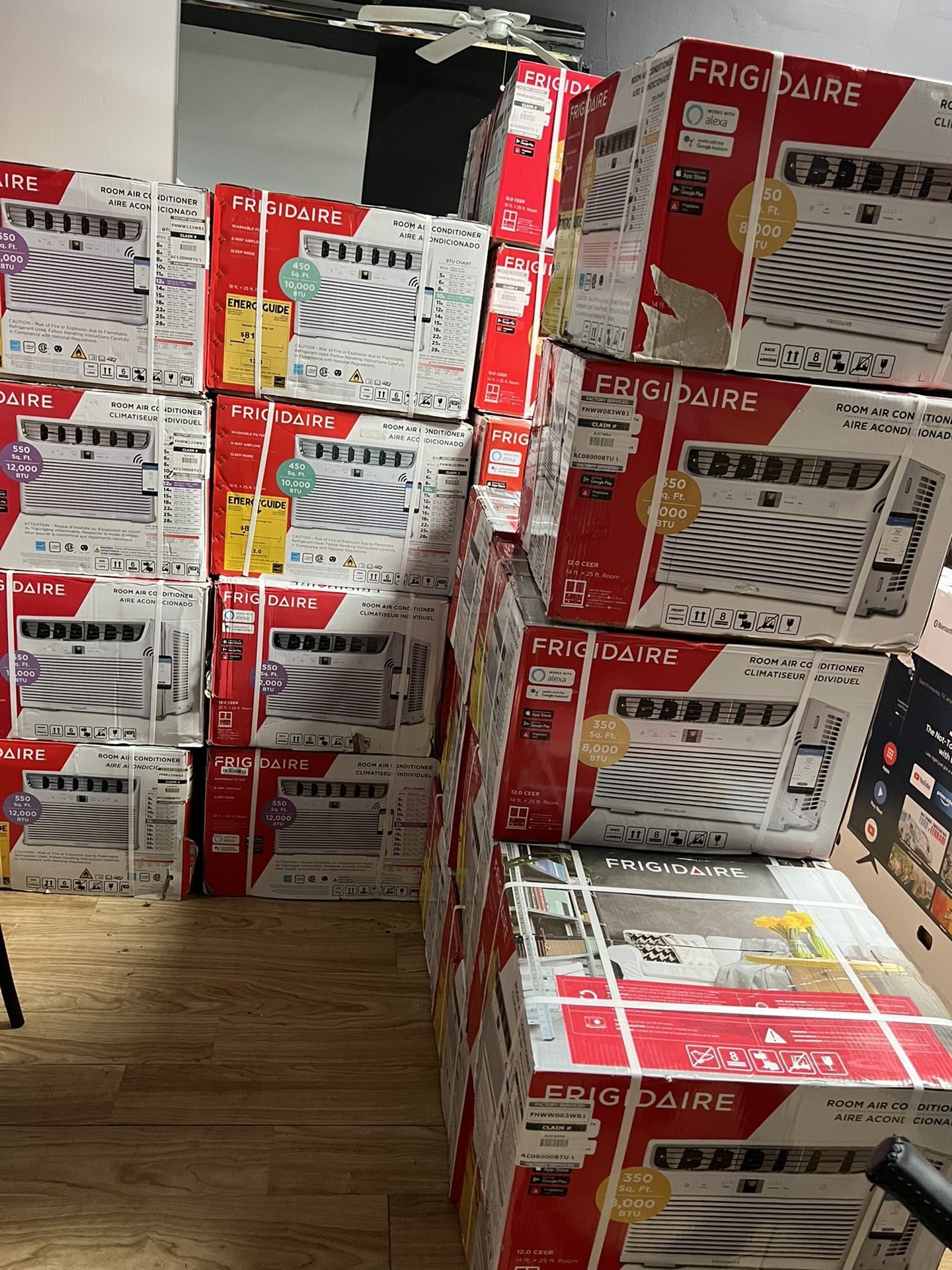 AIR CONDITIONERS SMART 8k $229 10k $269 12k $299