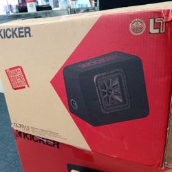 Kicker TL7R10  Solo Baric 10 Inch Subwoofer With Box 