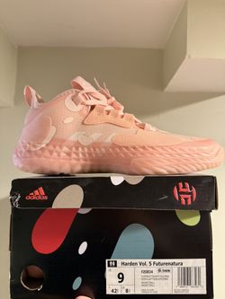 James Harden 5’s Icey Pink